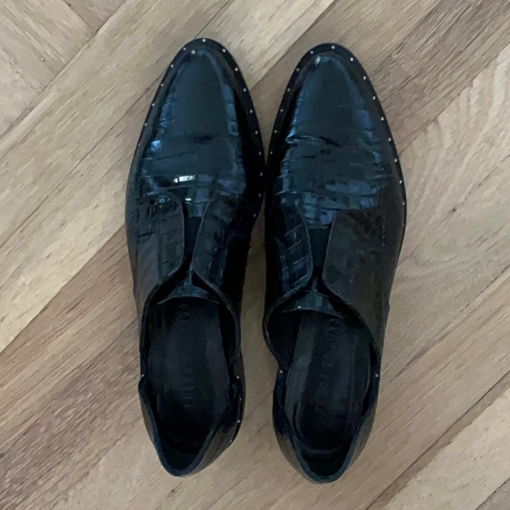 Freda Salvador Laceless DOrsay Oxford Sz 8.5